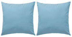 Cuscini da Esterno 2 pz 60x60 cm Azzurro