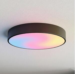 Brilagi - Plafoniera dimmerabile LED RGBW CLARE 4xE27/9W/230V Wi-Fi nera