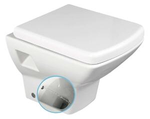 Aqualine Sanitari in ceramica - WC sospeso SOLUZIONE con doccia bidet, bianco 10SZ02002 DL