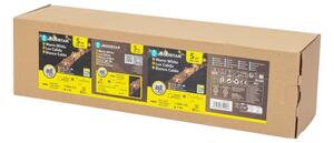 Aigostar - Luce solare di Natale LED/0,054W/1,2V 1m IP65 bianco caldo