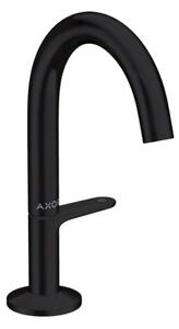 Axor One - Miscelatore da lavabo, con sistema di scarico Push-Open, nero opaco 48010670
