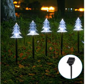 Aigostar - Luce solare di Natale LED/0,054W/1,2V 1m IP65 bianco freddo