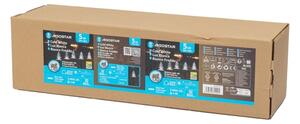 Aigostar - Luce solare di Natale LED/0,054W/1,2V 1m IP65 bianco freddo