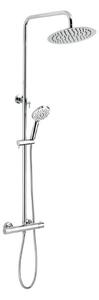 Novaservis Titania Pure - Set doccia con termostato, diametro 25 cm, cromo SET032/TER,0