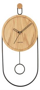 Swing - Orologio A Pendolo In Legno Chiaro