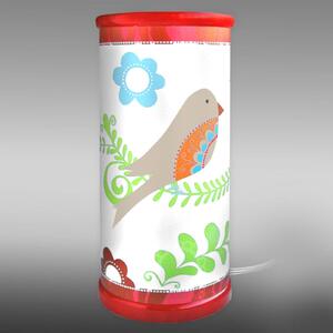 Waldi-Leuchten GmbH Lampada LED da tavolo per bambini uccello paradiso