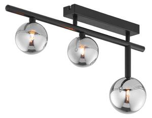 Jupiter 1907 - Lampadario a plafone NEPTUN 3xG9/14W/230V nero/grigio fumé