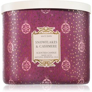 Bath & Body Works Snowflakes & Cashmere candela profumata 411 g