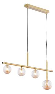 Jupiter 1899 - Lampadario su cavo NEPTUN 4xG9/14W/230V dorato