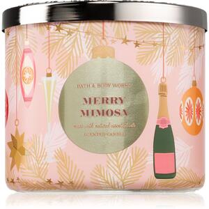 Bath & Body Works Merry Mimosa candela profumata 411 g