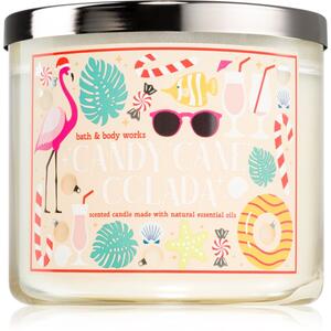 Bath & Body Works Candy Cane Colada candela profumata 411 g