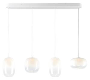 Lampadario LED a sospensione con filo VASO LED/15W/230V bianco
