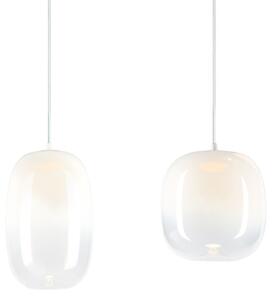 Lampadario LED a sospensione con filo VASO LED/15W/230V bianco
