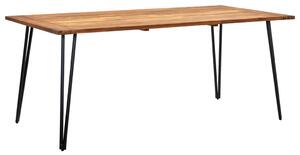 Tavolo da Giardino Gambe a Forcella 180x90x75cm in Legno Acacia