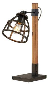 Lindby Tanina lampada da tavolo paralume a gabbia