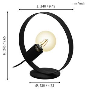 Eglo 43615 - Lampada da tavolo FRIJOLAS 1xE27/40W/230V