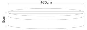 Globo 12387-24W - Plafoniera LED MATTHEW LED/18W/230V bianco