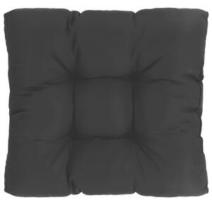 Cuscino per Seduta da Giardino Nero 60x60x10 cm Tessuto
