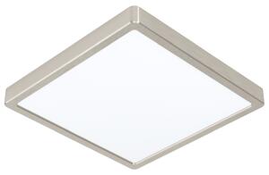 Plafoniera Moderna Fueva 5 Acciaio Nichel Satinato Led Integrato 20,5W 4000K