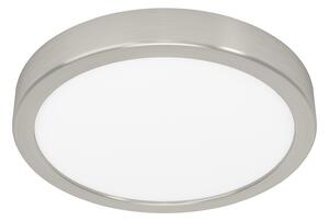Plafoniera Moderna Fueva 5 In Acciaio Nichel Satinato Led 17W Ip20