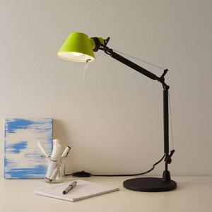 Artemide Tolomeo Micro Bicolor tavolo black/yellow
