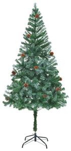Albero di Natale Artificiale con Pigne 180 cm