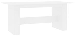 Tavolo da Pranzo Bianco 180x90x76 cm in Legno Multistrato