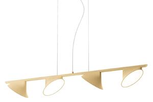 Axolight Orchid LED a sospensione 4 luci sabbia