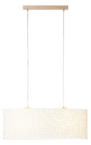Brilliant Lampada a sospensione Galance, bianco, 70 x 26 cm