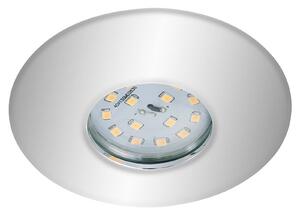 Briloner Downlight LED cromato Shower, IP65