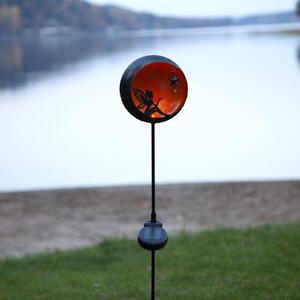 Lampada LED solare Fairytale, arancione