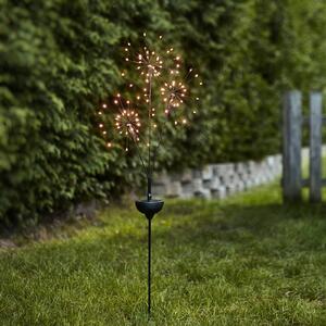 STAR TRADING Lampada LED solare Firework a picchetto 3 luci