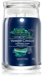 Yankee Candle Lakefront Lodge candela profumata Signature 567 g