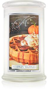 Kringle Candle Pumpkin Waffles candela profumata 624 g