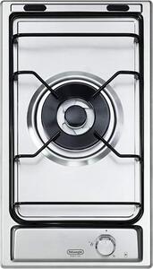 De Longhi Piano Cottura 1 Fuoco a Gas da Incasso Larghezza 30 cm colore Inox - I 13 D