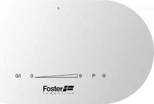 FOSTER Piano Cottura Induzione 4 Fuochi Larghezza 27 cm Piano in Vetroceramica colore Bianco - 7368 045 Touch Control Modular Induction