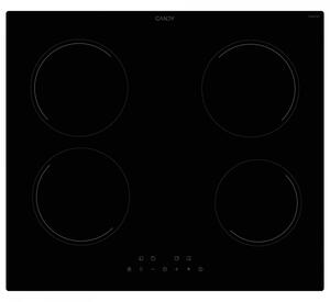 Candy Piano Cottura Induzione 4 Fuochi Larghezza 59 cm in Vetroceramica colore Nero - CII647CCAR Idea