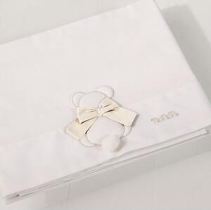 Nanan Lenzuola Lettino Set 3Pz Fiocco Bianco 55316B