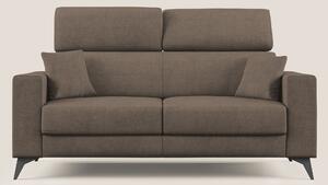 Pegaso divano letto con poggiatesta reclinabili e rivestimento T02