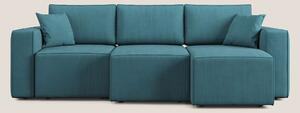 Morfeo divano con 3 sedute estraibili in morbido tessuto impermeabile