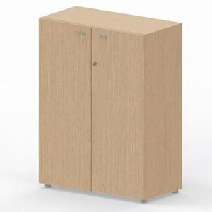 Libreria media con ante battenti ARTEXPORT WORK 90x46x123H cm struttur