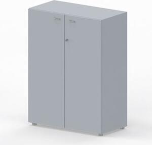 Libreria media con ante battenti ARTEXPORT WORK 90x46x123H cm struttur