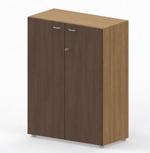 Libreria media con ante battenti ARTEXPORT WORK 90x46x123H cm struttur
