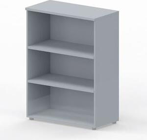Libreria media a giorno ARTEXPORT WORK 90x46x123H cm struttura grigia