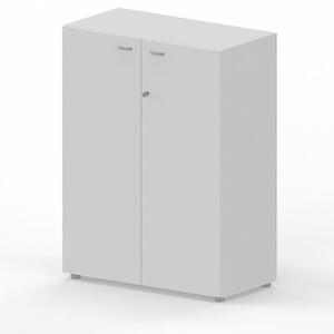 Libreria media con ante battenti ARTEXPORT WORK 90x46x123H cm struttur