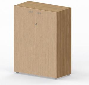 Libreria media con ante battenti ARTEXPORT WORK 90x46x123H cm struttur