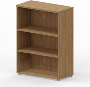 Libreria media a giorno ARTEXPORT WORK 90x46x123H cm struttura noce