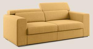 Vegas divano con poggiatesta reclinabili in microfibra smacchiabile T1