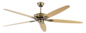 Ventilatore a pale Classic Royal 180 ottone acero