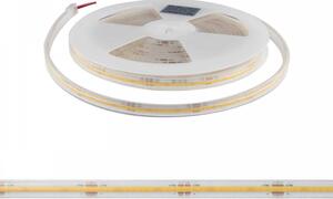 Striscia LED COB - IP65 - 12W/m - 5m - CRI90 - 24V Colore Bianco Freddo 5.700K